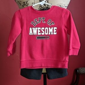 🦠3 for $8🦠 Jumping Beans shirt & Carter's pants